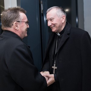 Državni tajnik Svete Stolice kardinal Pietro Parolin čestitao imendan kardinalu Bozaniću